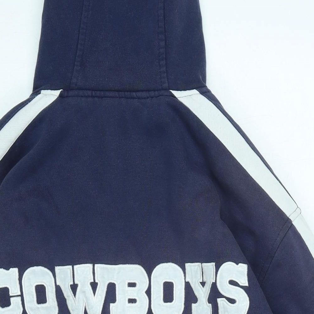 NFL Mens Blue Jacket Size XL Zip - Cowboys