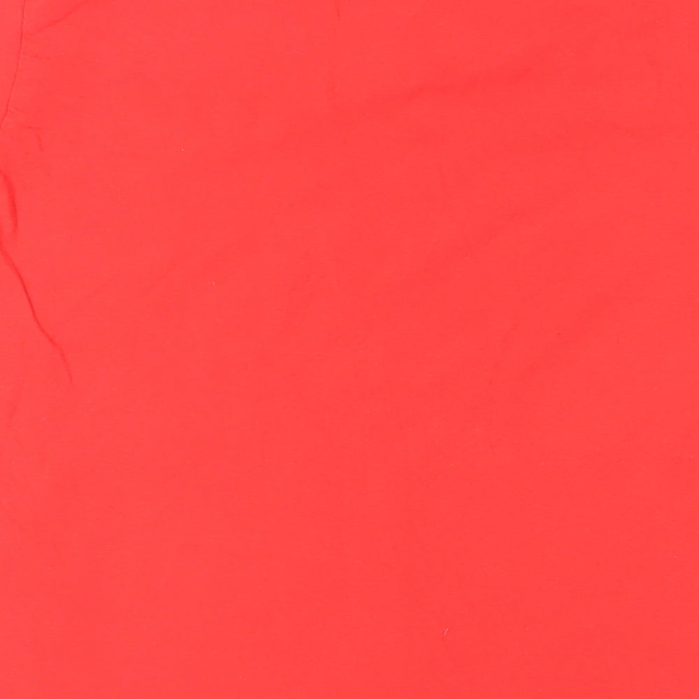 Liverpool FC Mens Red Cotton T-Shirt Size M Crew Neck - Champions