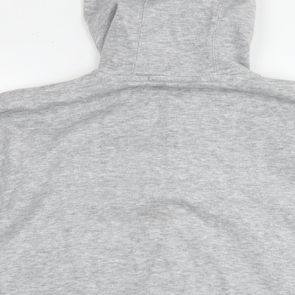Slazenger Mens Grey Polyester Full Zip Hoodie Size 2XL