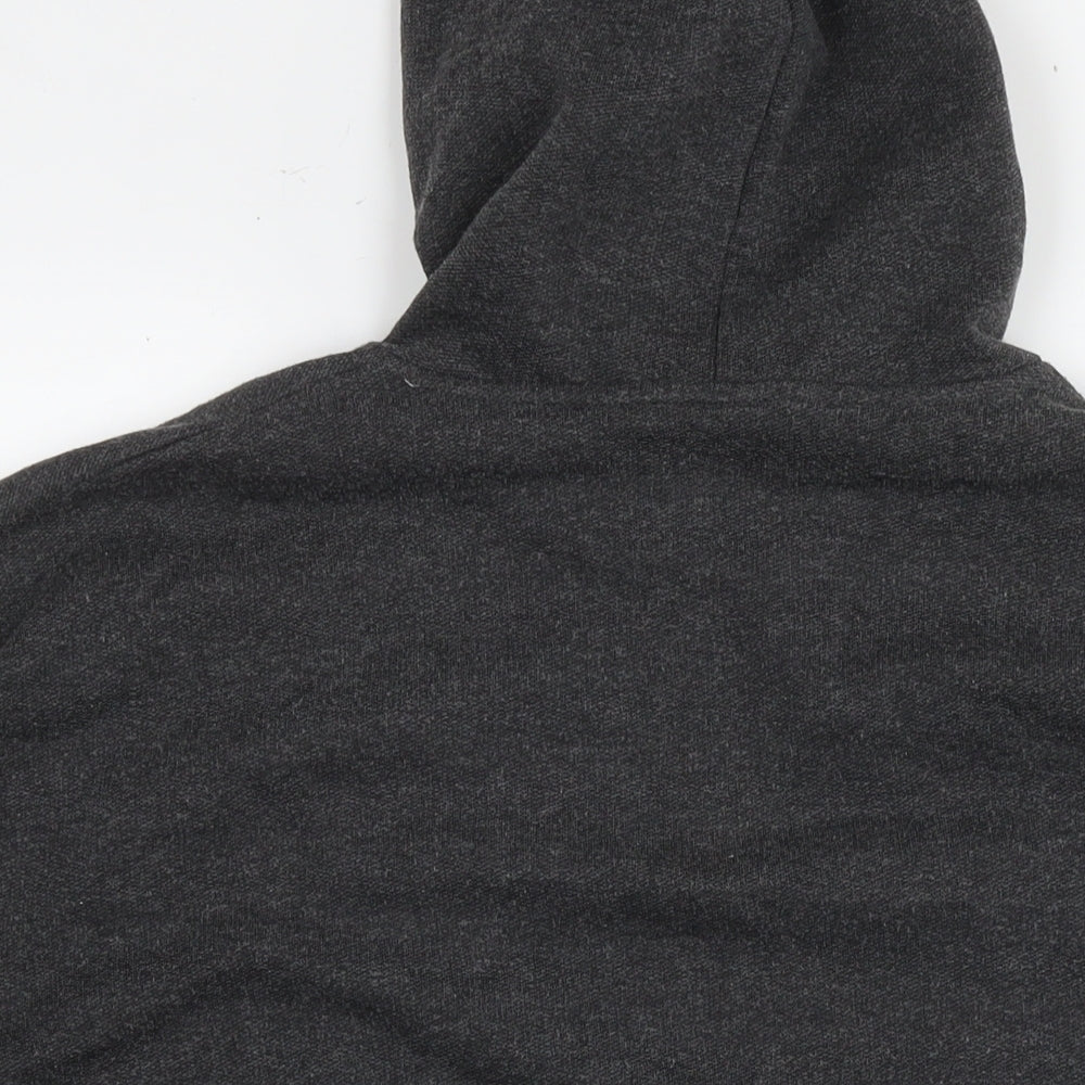 Slazenger Mens Grey Polyester Pullover Hoodie Size XL