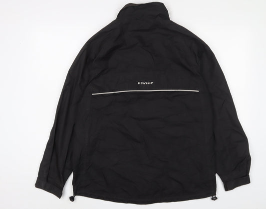 Dunlop Mens Black Jacket Size S Zip