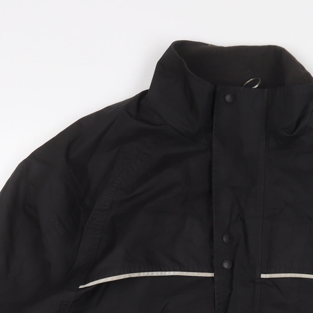 Dunlop Mens Black Jacket Size S Zip