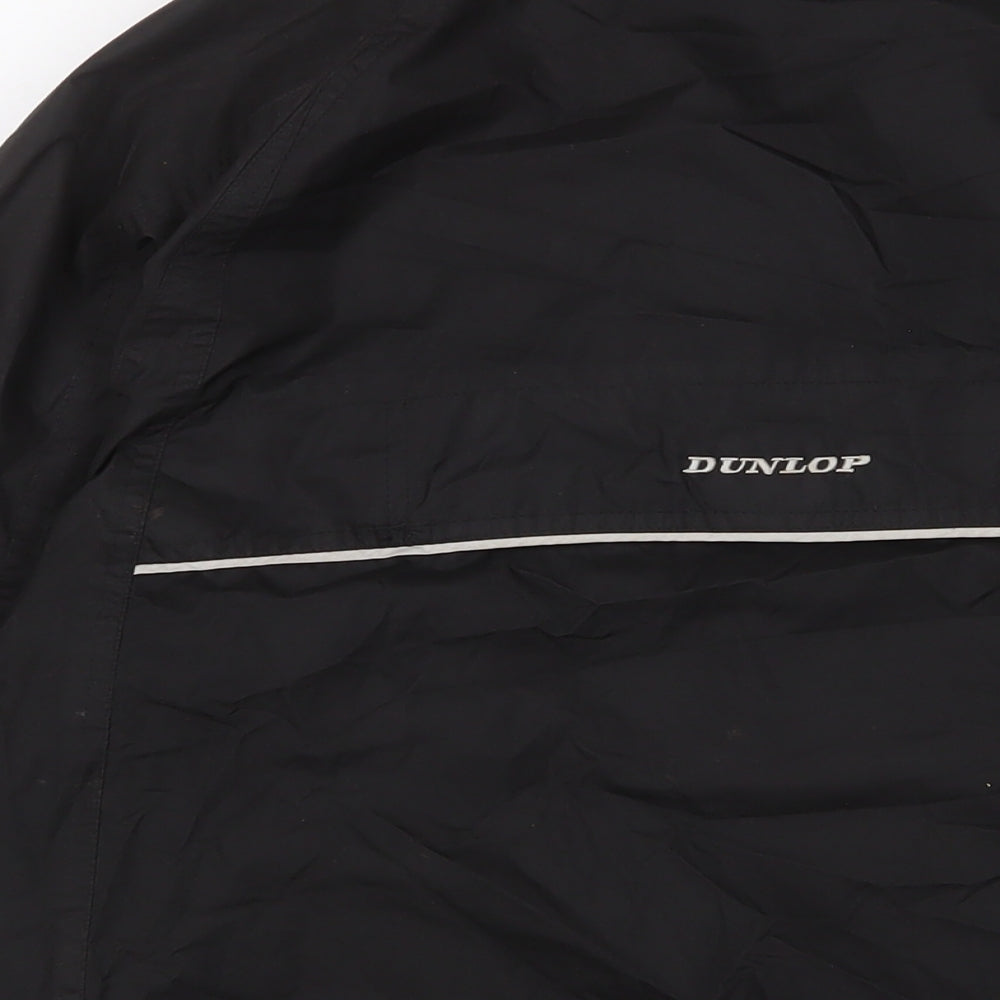 Dunlop Mens Black Jacket Size S Zip