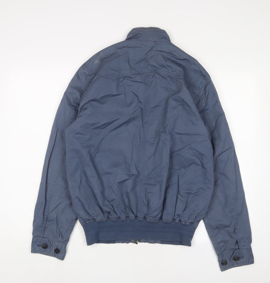 Red Herring Mens Blue Jacket Size S Zip