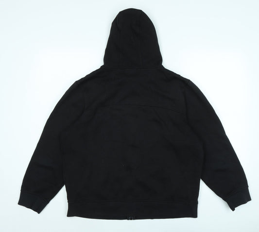 LA Gear Womens Black Jacket Size 18 Zip - Logo