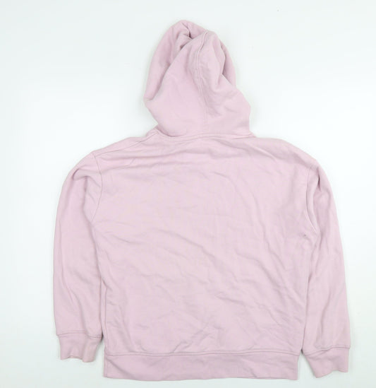 Levi's Womens Pink Cotton Pullover Hoodie Size S Pullover