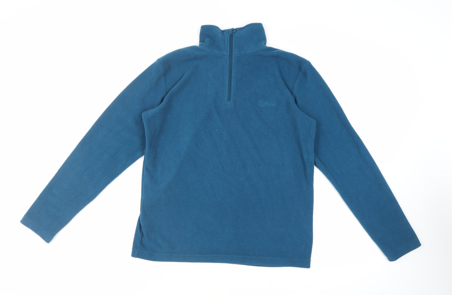 Hi Gear Mens Blue Polyester Pullover Sweatshirt Size XS - Logo