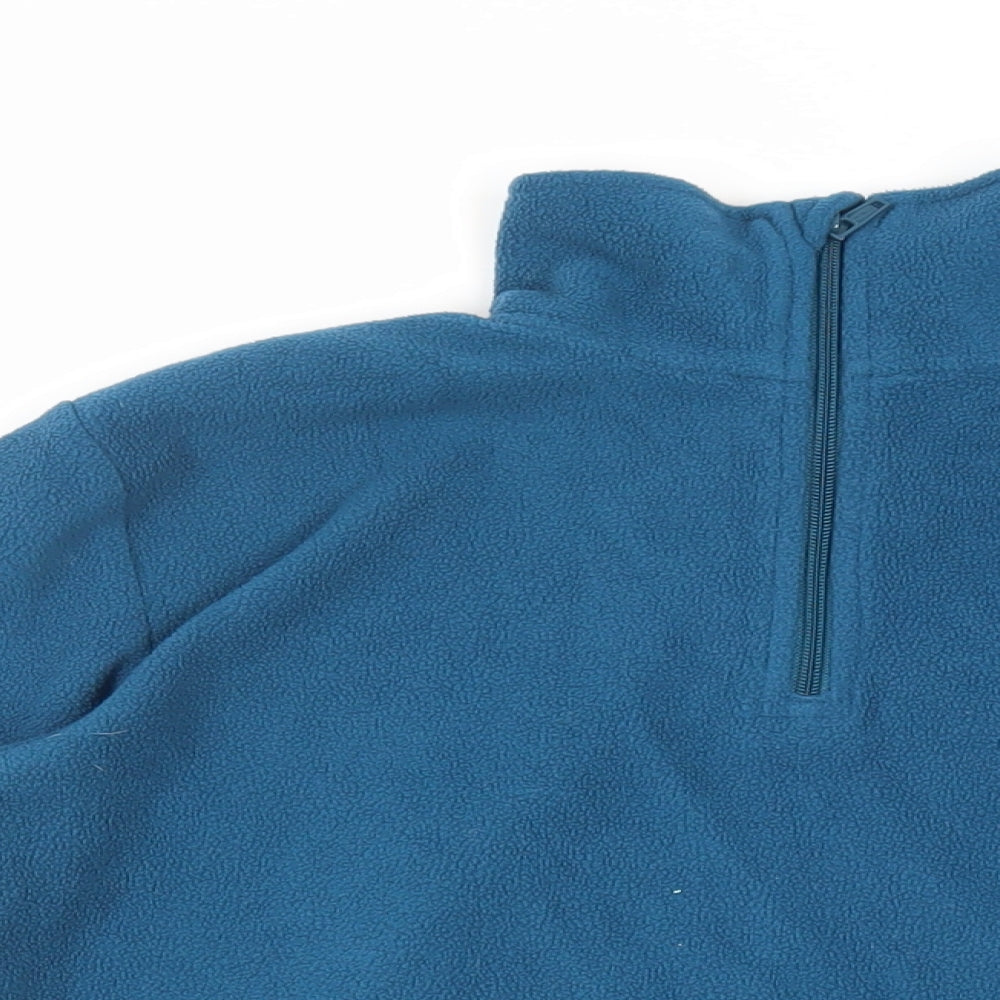 Hi Gear Mens Blue Polyester Pullover Sweatshirt Size XS - Logo