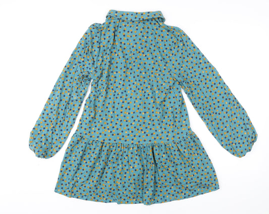 Womens UK Size 10 Thought Multicoloured Viscose Blouse