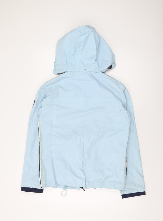 Backswing Womens Blue Jacket Size 12 Zip