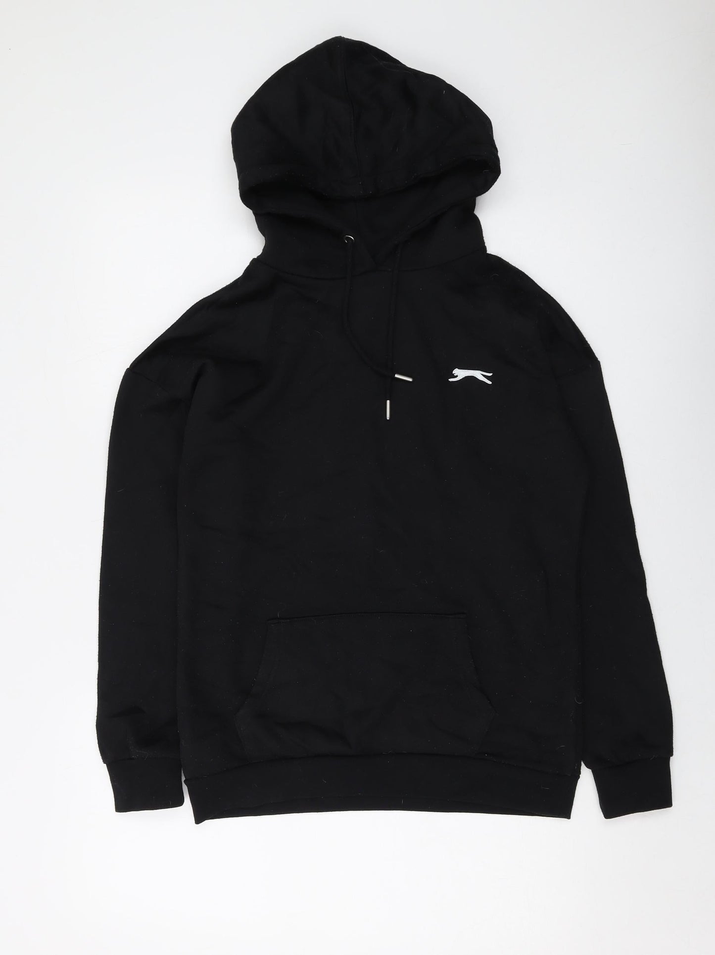 Slazenger Womens Black Polyester Pullover Hoodie Size 6 Pullover