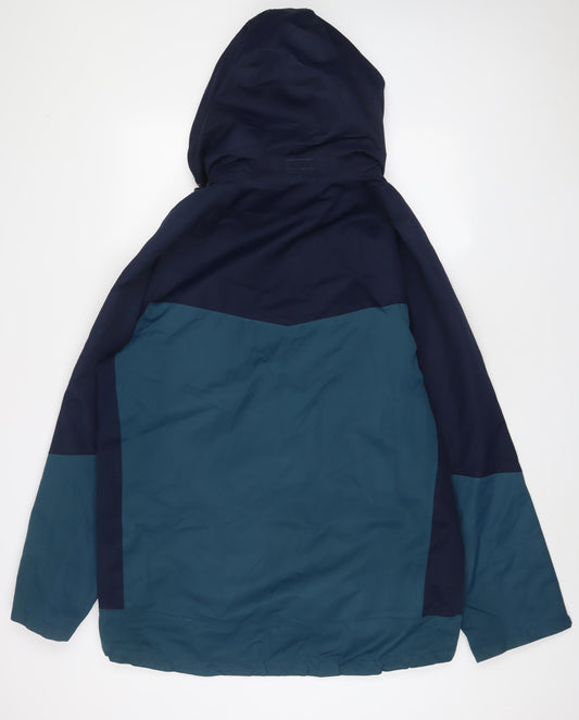 Hi Gear Mens Blue Jacket Coat Size L Zip