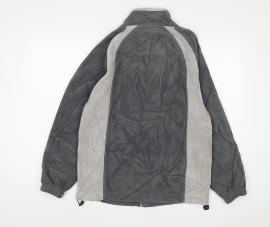 Cotton Traders Mens Grey Jacket Size S Zip