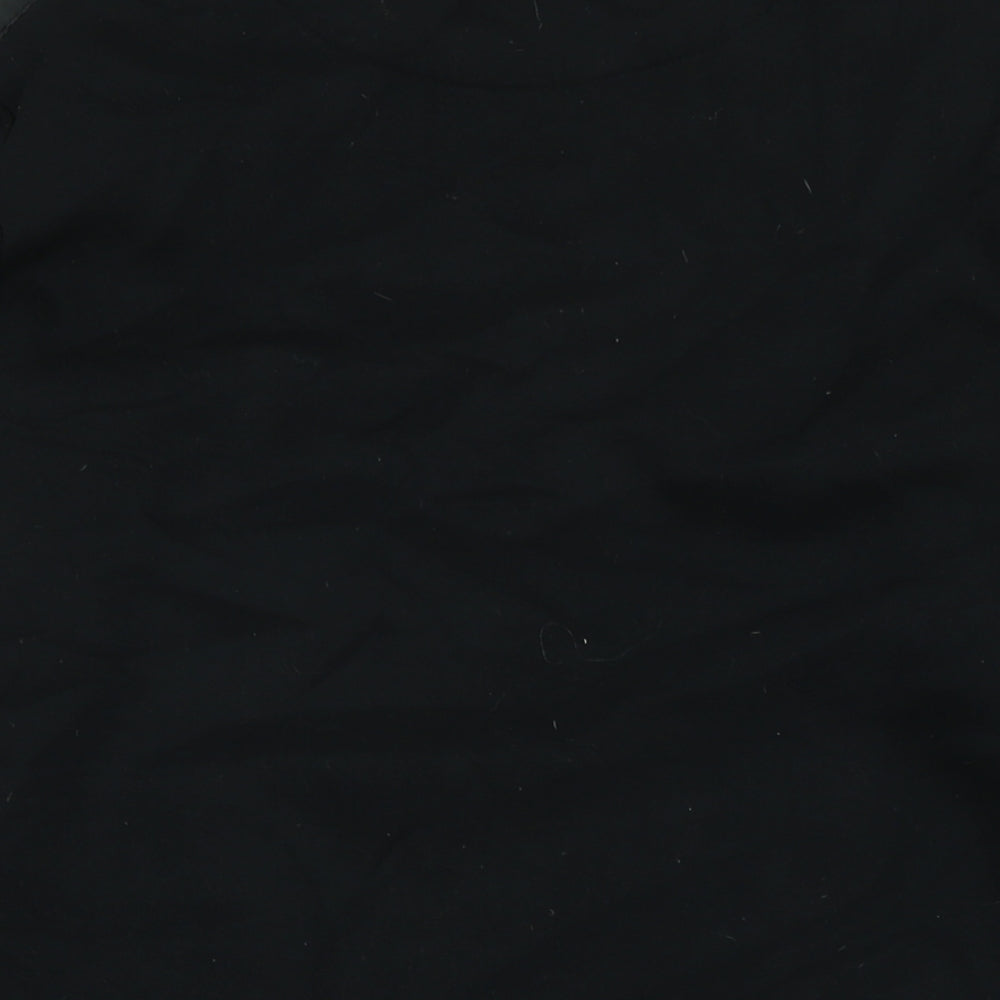 boohoo man Mens Black Polyester Pullover Sweatshirt Size M - Official Man