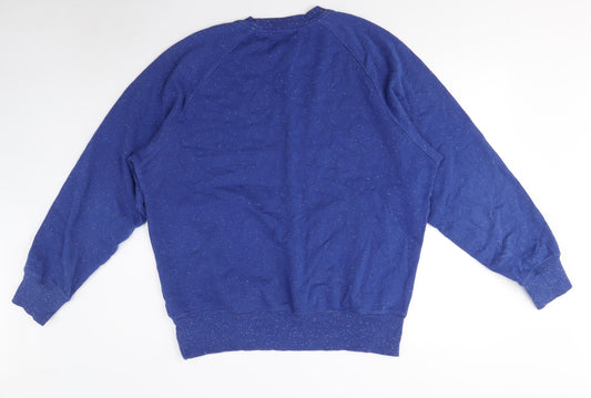 Under Armour Unisex Blue Pullover Sweatshirt, M