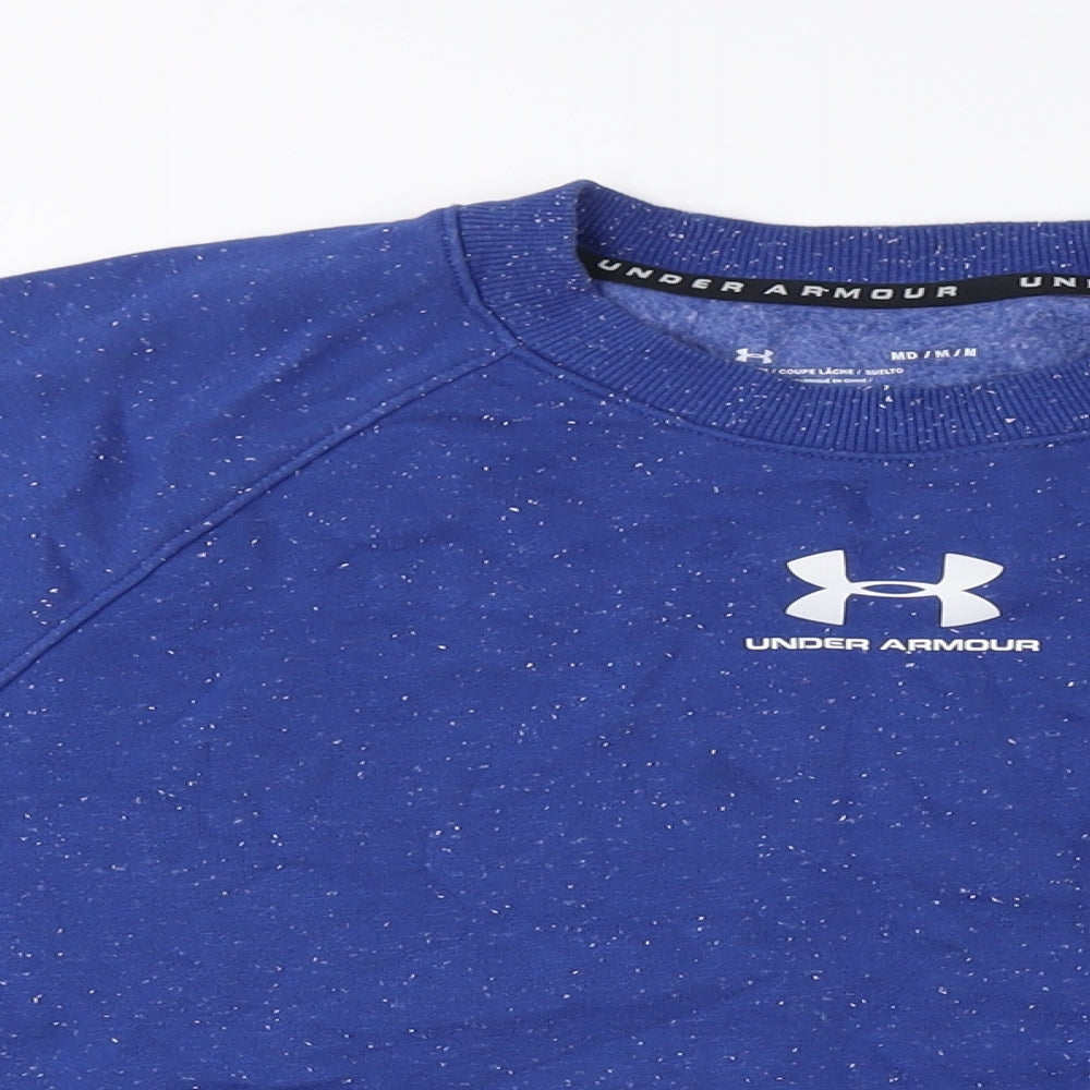 Under Armour Unisex Blue Pullover Sweatshirt, M