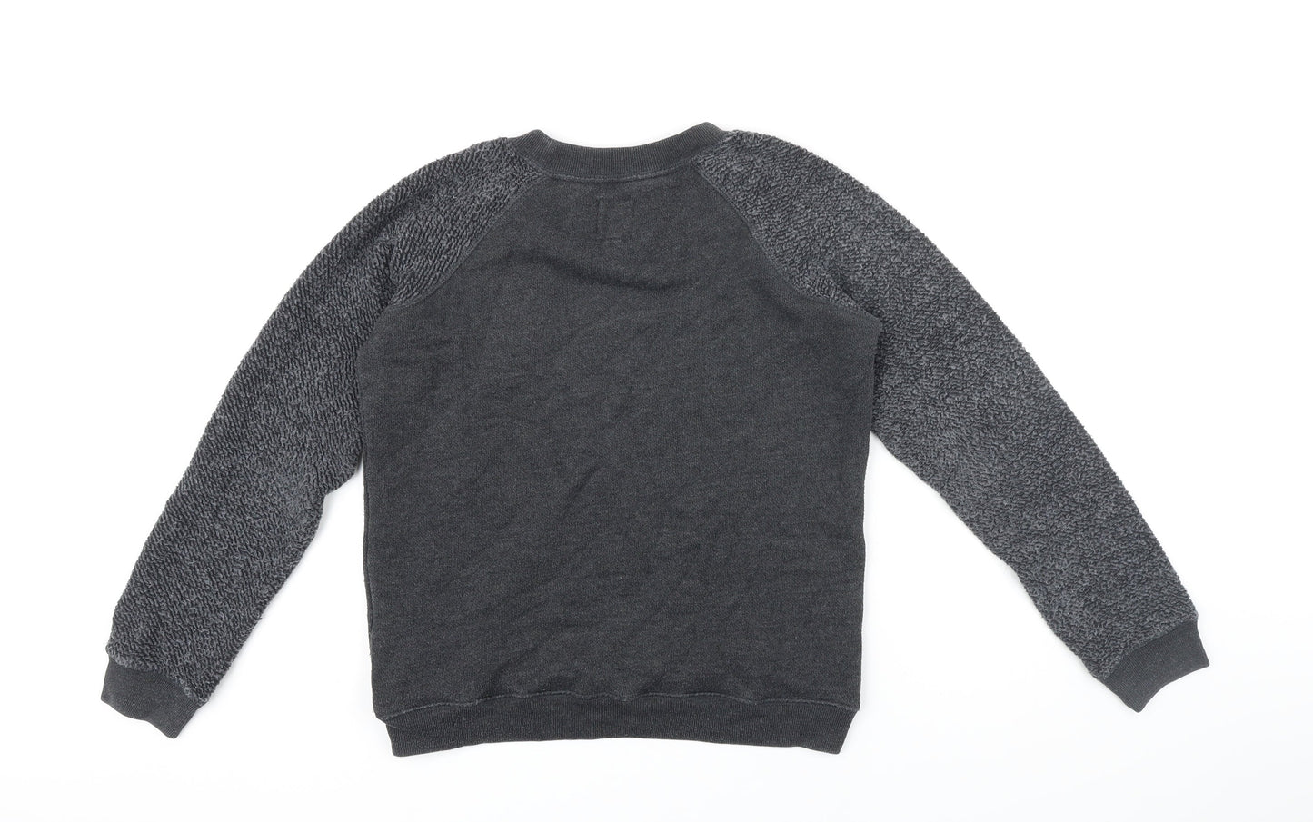 Jack Wills Womens Grey Polyester Blend Pullover Sweatshirt Size 10