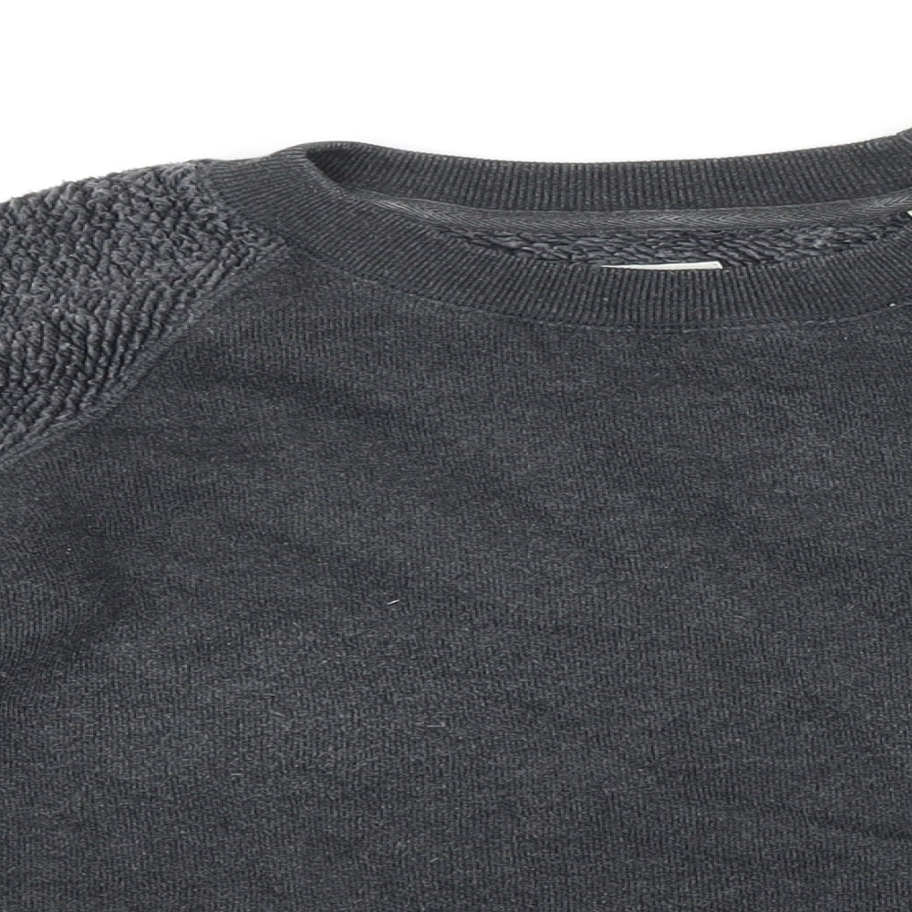 Jack Wills Womens Grey Polyester Blend Pullover Sweatshirt Size 10