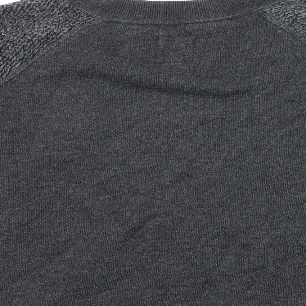 Jack Wills Womens Grey Polyester Blend Pullover Sweatshirt Size 10