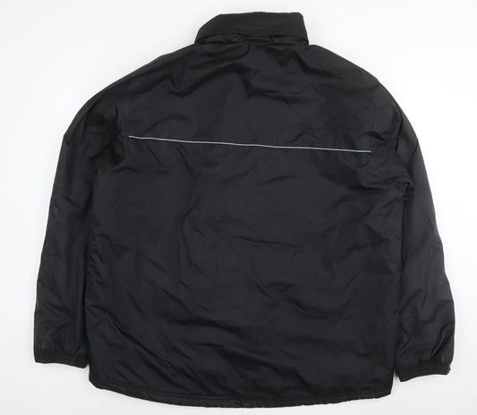 Slazenger Mens Black Jacket Size XL Zip