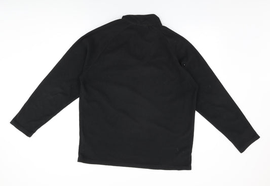 Mountain Life Mens Black Polyester Pullover Sweatshirt Size L