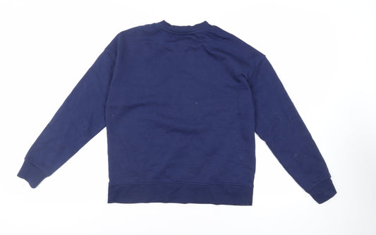 Disney Womens Blue Polyester Pullover Sweatshirt Size XS Pullover - Donald Duck