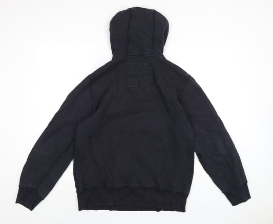 NEXT Mens Blue Cotton Pullover Hoodie Size M