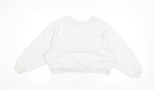 Levi's Womens Grey Cotton Pullover Sweatshirt Size M Pullover