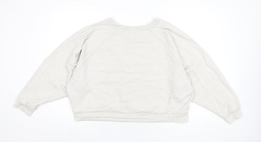 Gap Womens Beige Cotton Pullover Sweatshirt Size XL Pullover
