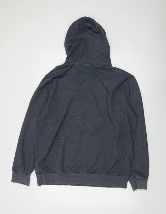 Major League Baseball Mens Blue Cotton Pullover Hoodie Size XL