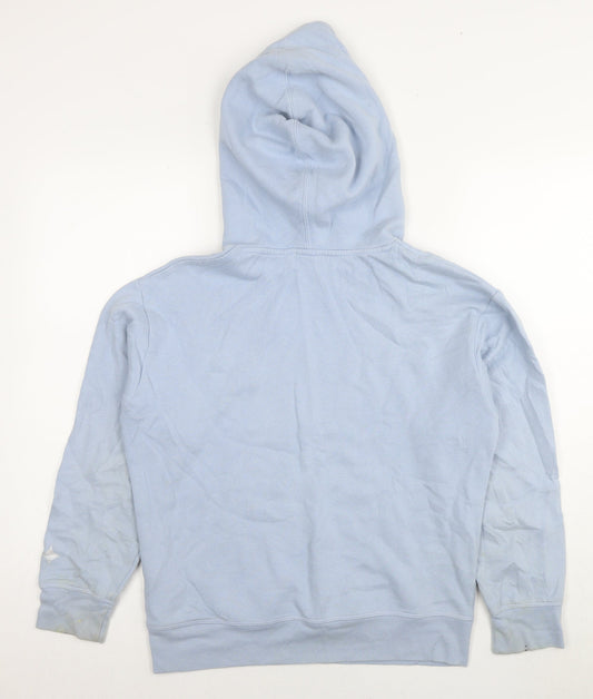 Levi's Womens Blue Cotton Pullover Hoodie Size XS Pullover - Logo