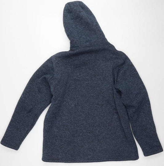Cotton Traders Womens Blue Jacket Size L Zip