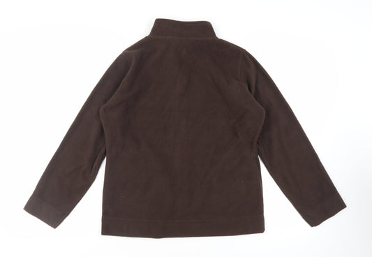 EWM Womens Brown Jacket Size M Zip