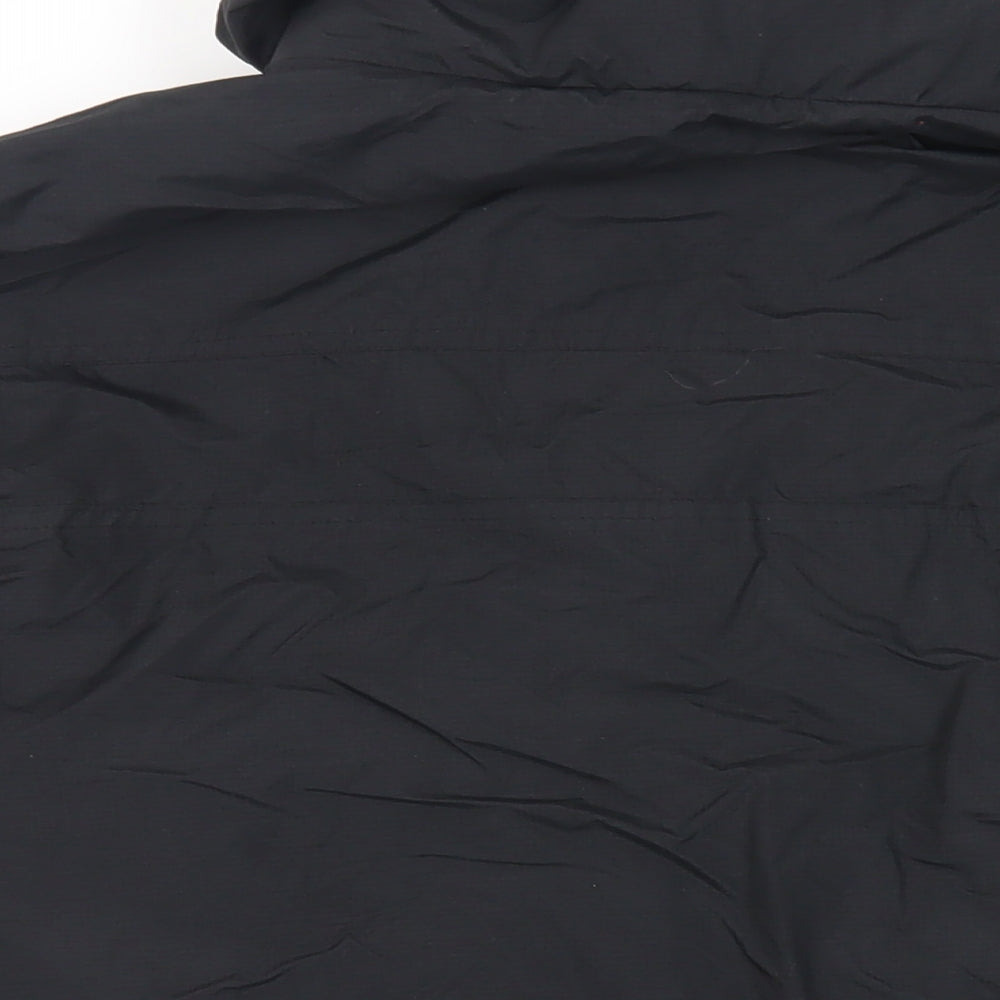 Lee Cooper Mens Black Jacket Size L Zip - Zipped Pockets