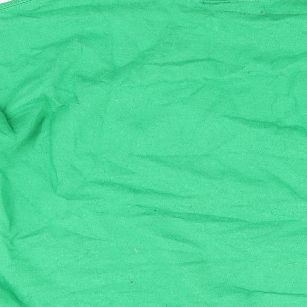 Star Wars Mens Green Cotton Pullover Sweatshirt Size L - Darth Vader, Christmas Jumper