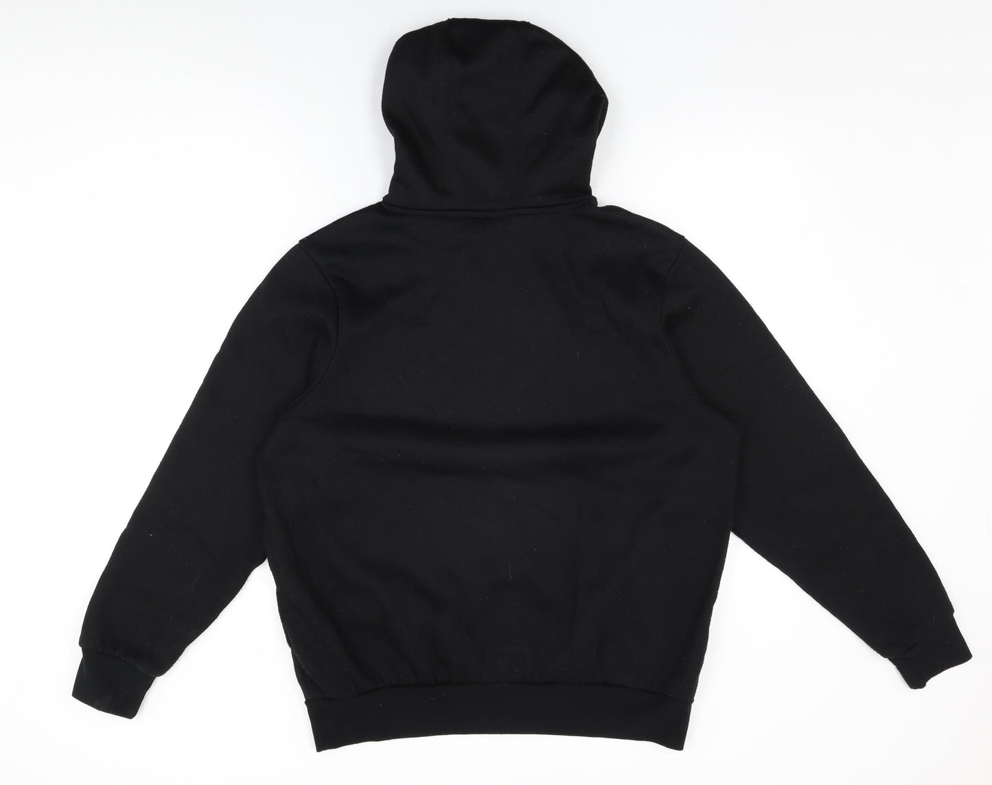 Slazenger Mens Black Cotton Pullover Hoodie Size S