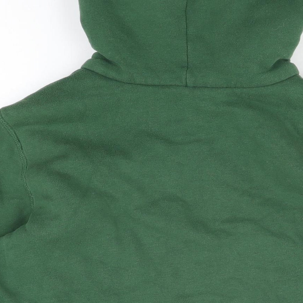 Hollister Mens Green Cotton Full Zip Hoodie Size XS
