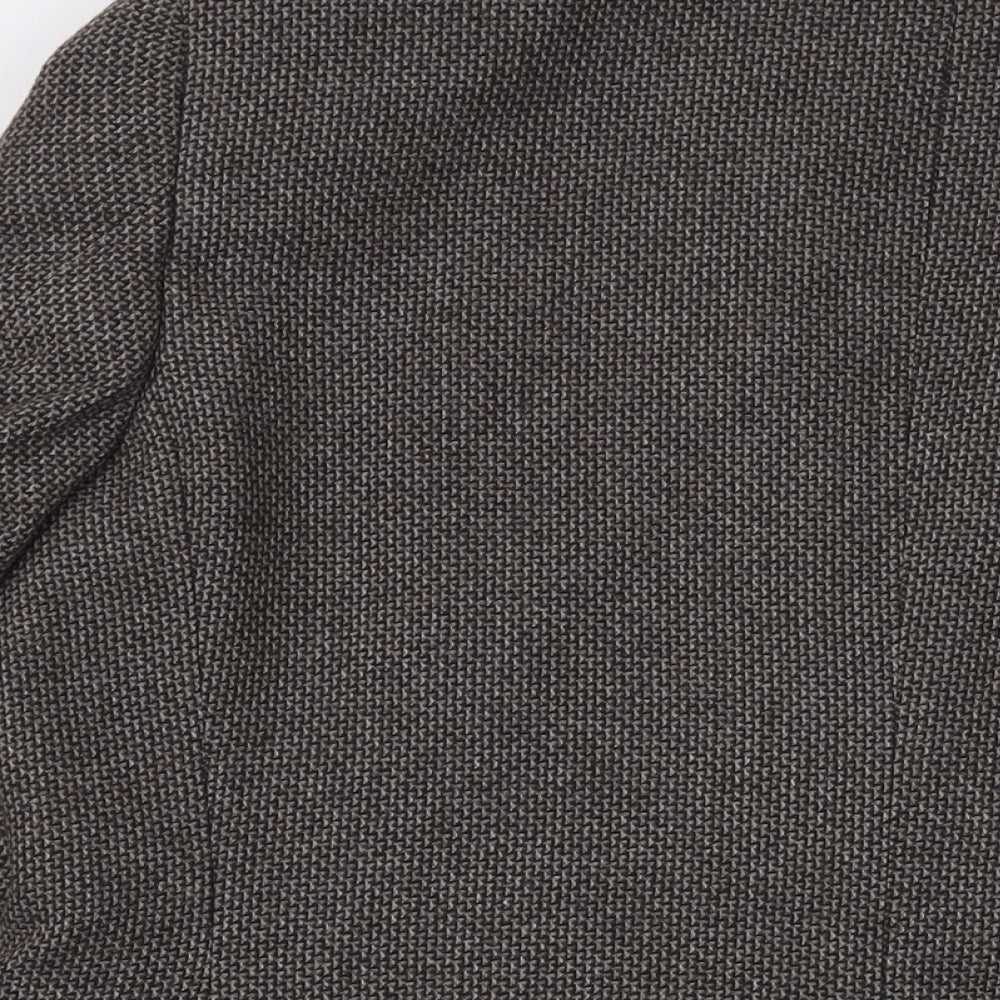 Marks and Spencer Mens Brown Wool Jacket Suit Jacket Size 44 Regular