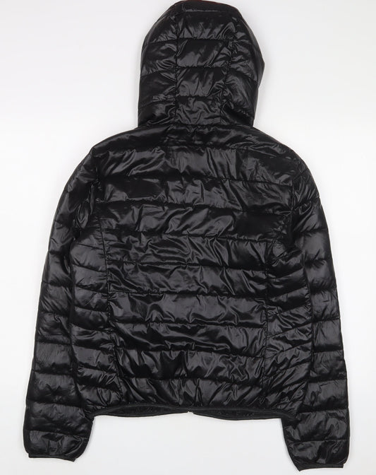 Terranova Womens Black Puffer Jacket Jacket Size XL Zip