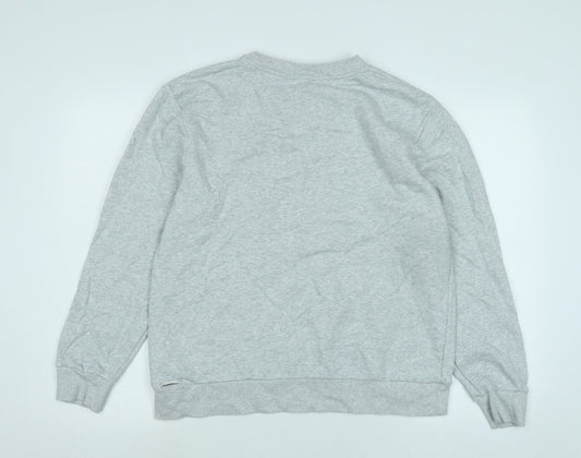 Marks and Spencer Womens Grey Polyester Pullover Sweatshirt Size M
