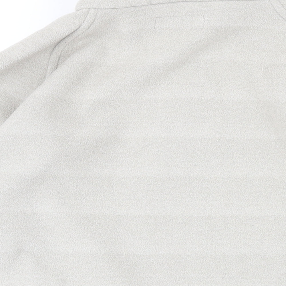 Tresspass Mens Grey Polyester Henley Sweatshirt Size S
