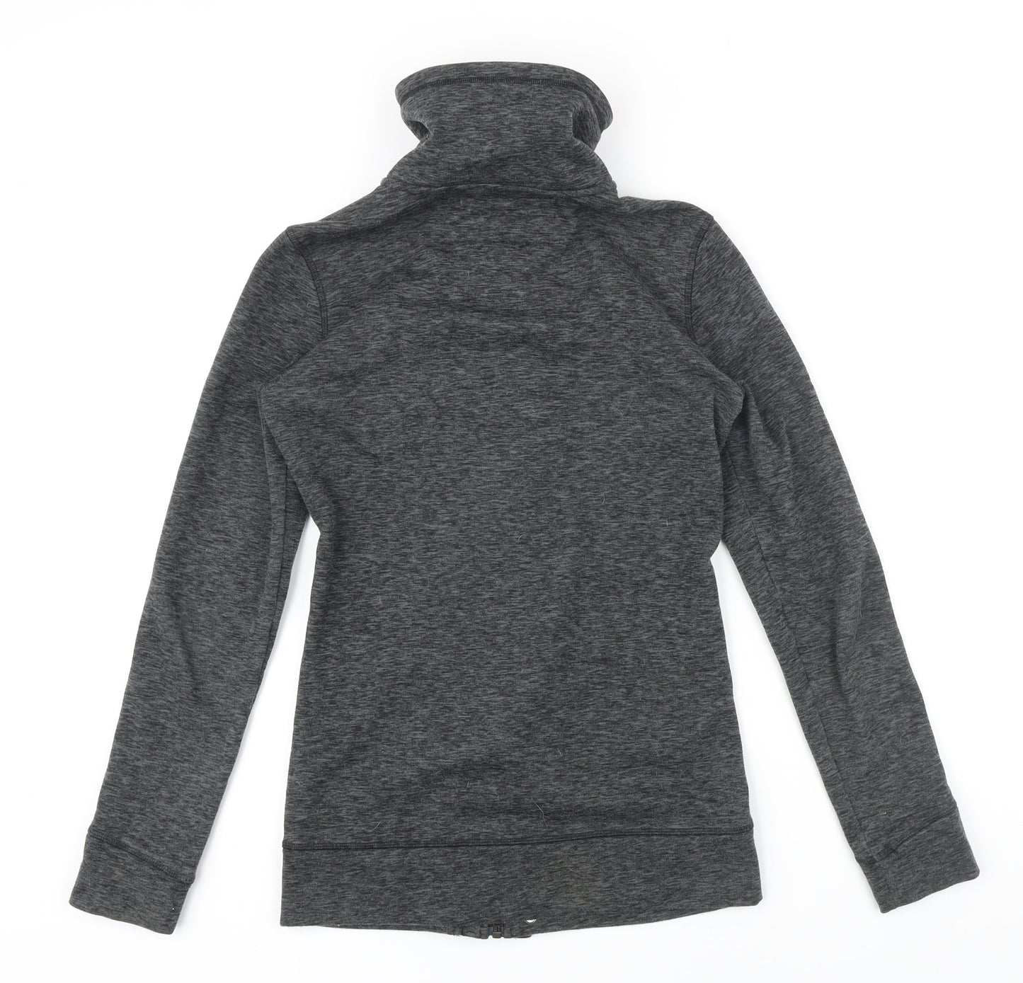 O'Neill Womens Grey Polyester Full Zip Sweatshirt Size XS Zip