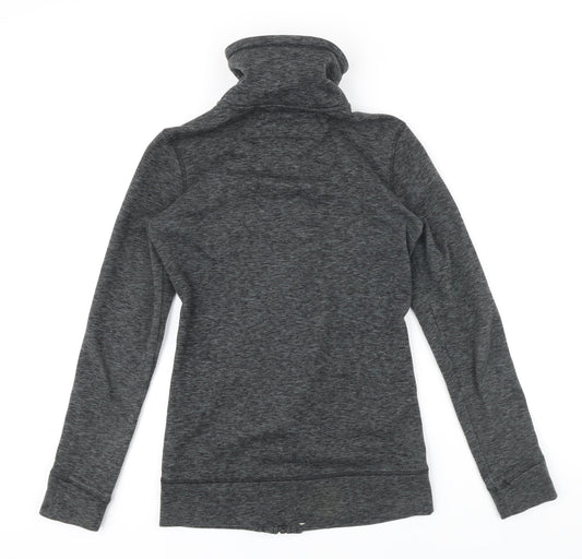 O'Neill Womens Grey Polyester Full Zip Sweatshirt Size XS Zip
