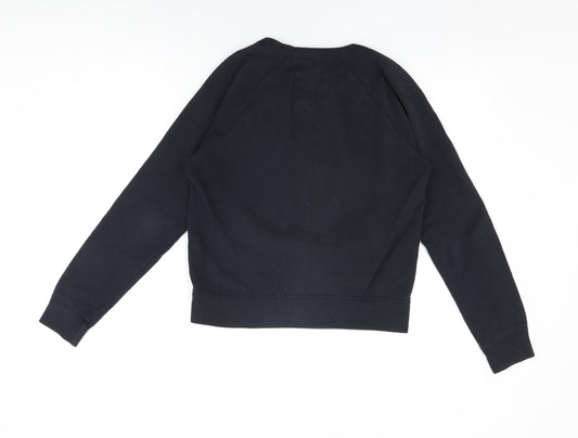 Hollister Womens Blue Cotton Pullover Sweatshirt Size M Pullover - Hollister Beach Watch