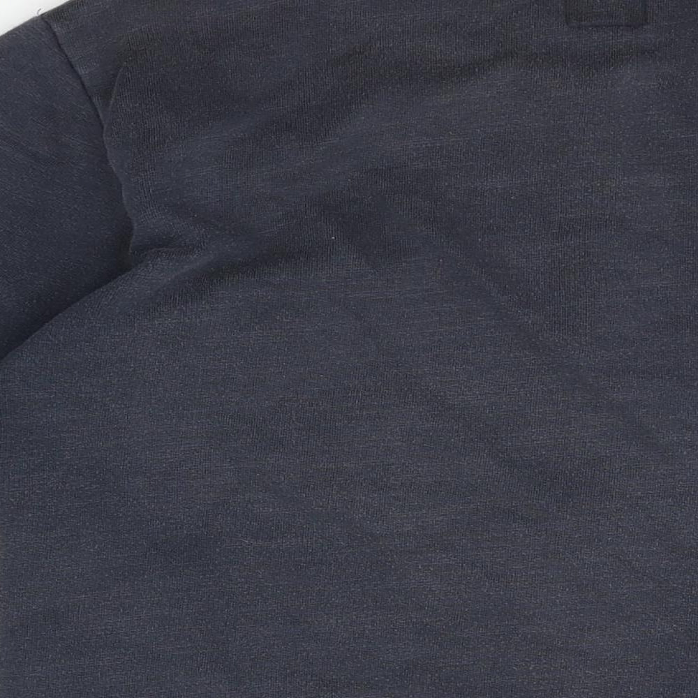 Jack Wills Mens Blue Cotton Full Zip Sweatshirt Size S