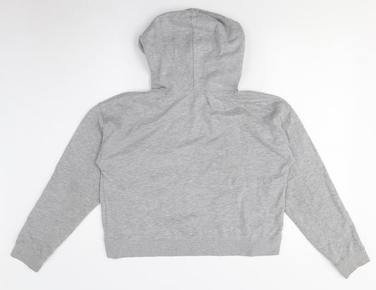 Jack Wills Women's Grey Pullover Hoodie Size M