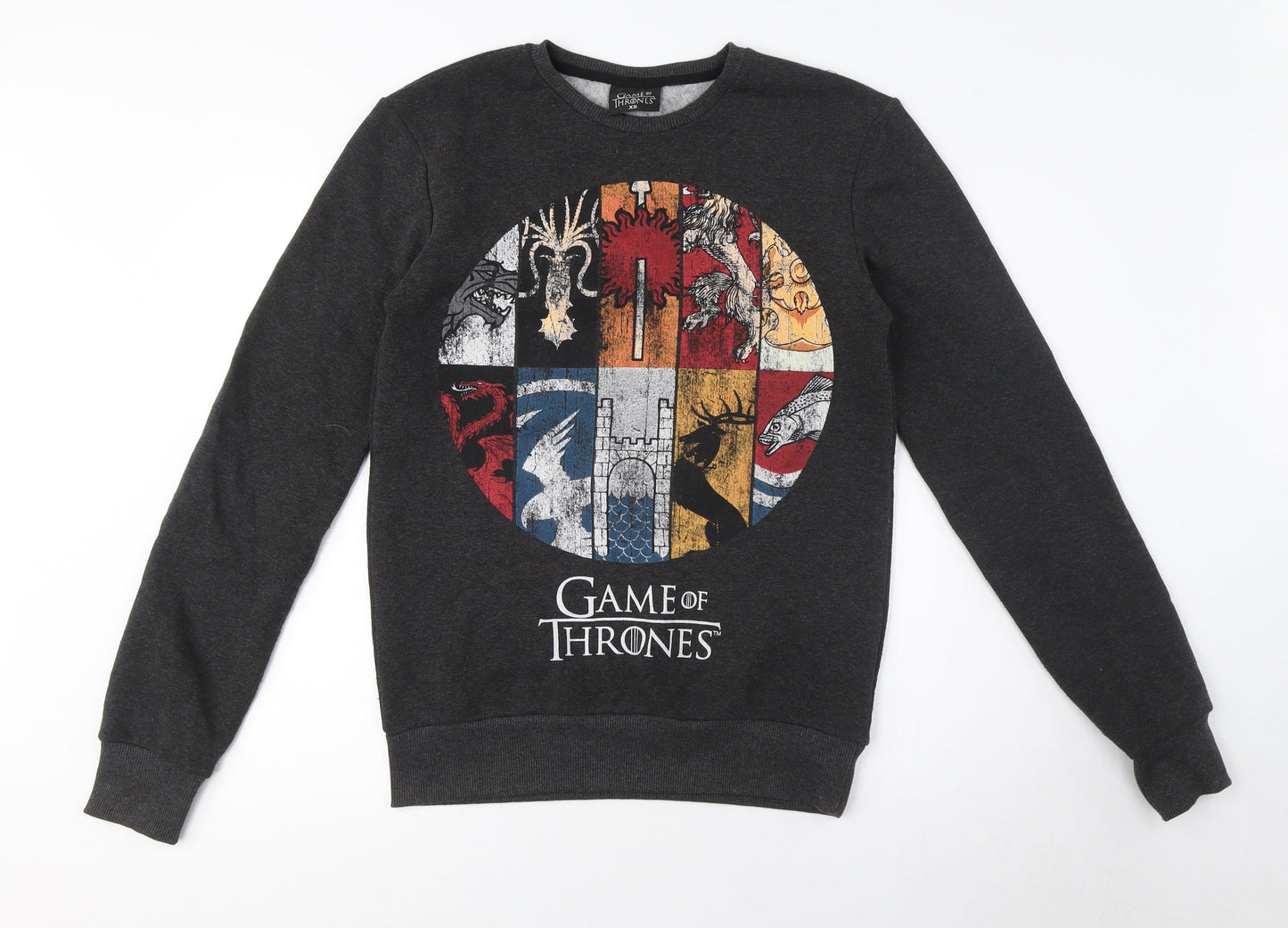 Game of Thrones Unisex Black XS Sweatshirt Pullover