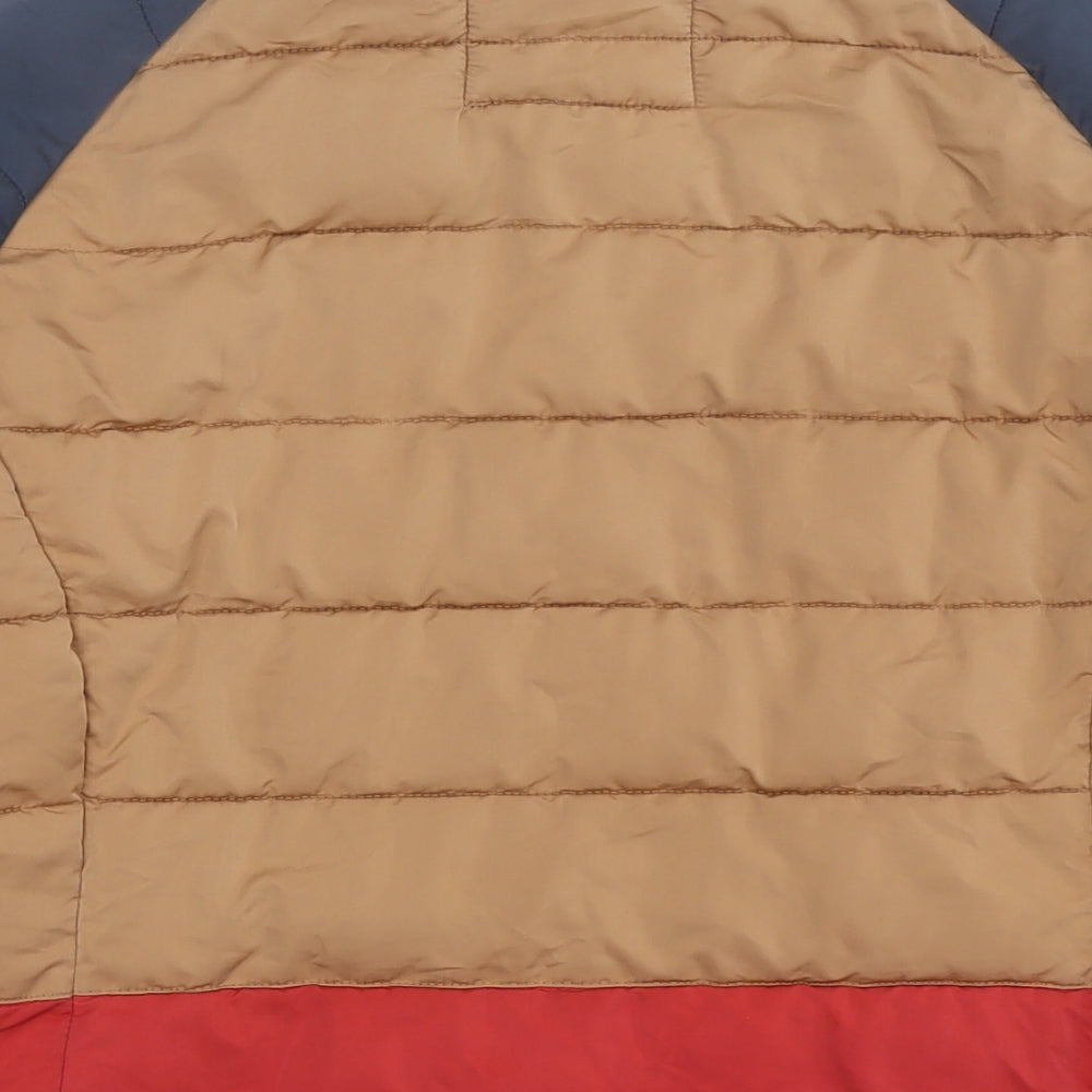 Crew Clothing Womens Brown Puffer Jacket Jacket Size 14 Zip