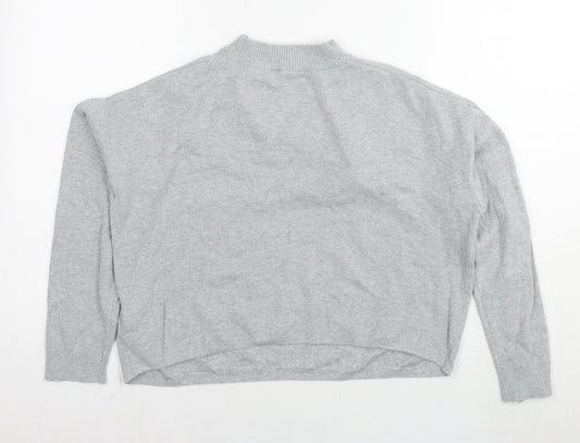 Divided by H&M Womens Grey Cotton Pullover Sweatshirt Size S Pullover - Love