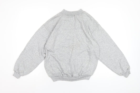 Aribas Boys Grey Polyester Pullover Sweatshirt Size 12 Years Pullover